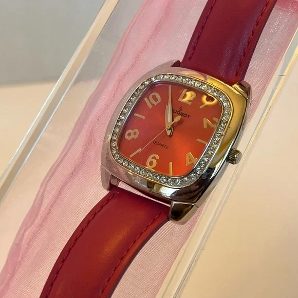 Peugeot Barbie Pink Ladies Quartz Watch